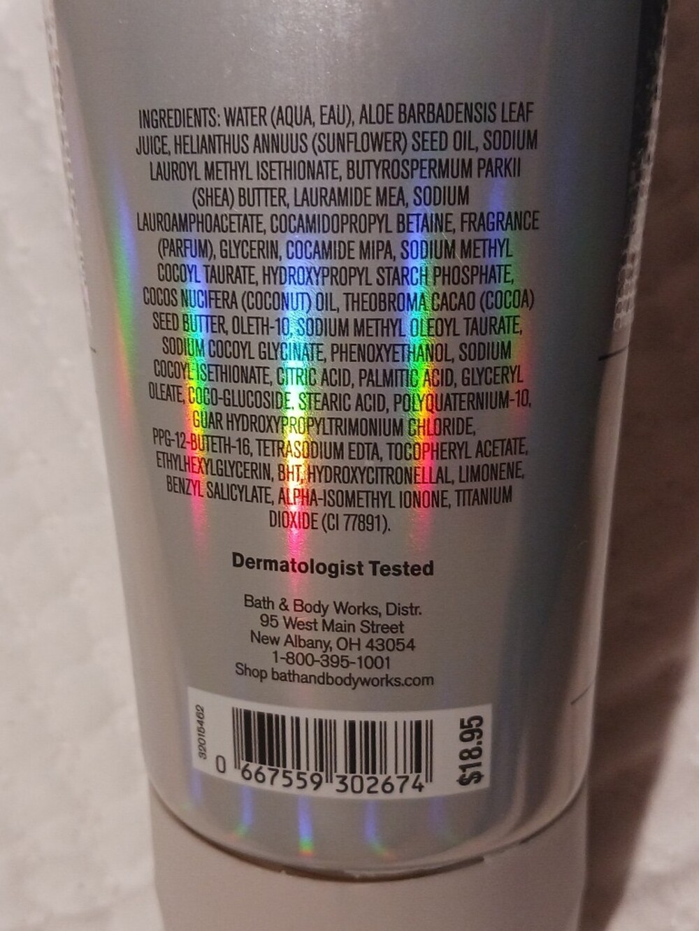 Bath & Body Works Platnium Moisturizing Body Wash - Picture 4 of 4